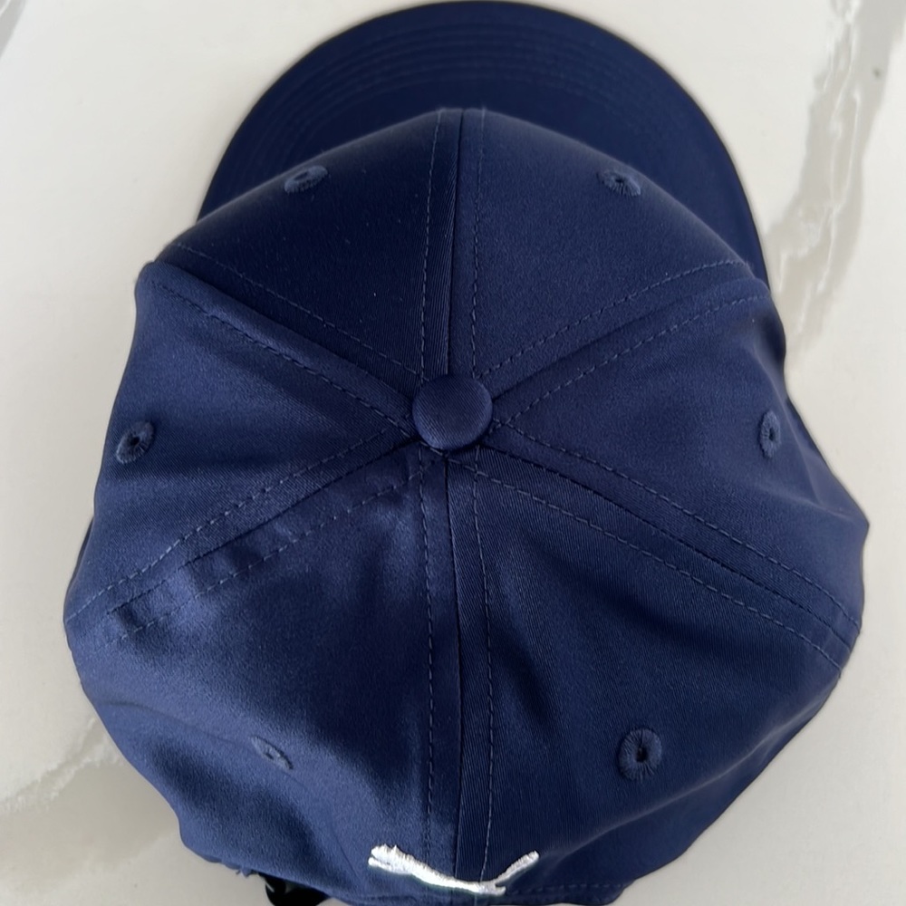 Puma x Golf Navy Blue and White Adjustable Baseball Hat - Picture 7 of 12
